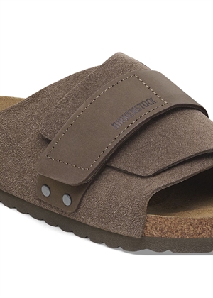 Kyoto suede sandal Concrete Gray Birkenstock 